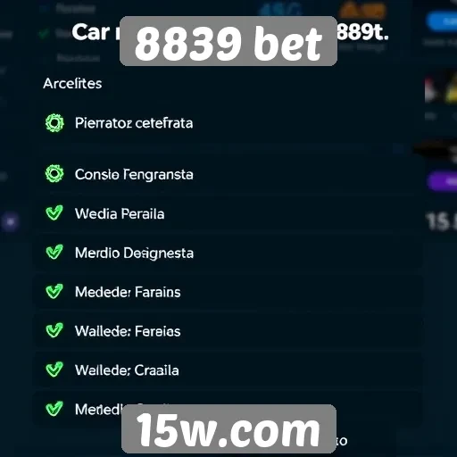 Métodos de pagamento aceitos no 8839 bet